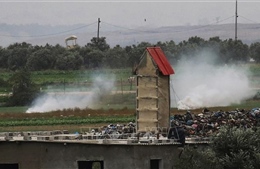 Israel không kích Dải Gaza đáp trả vụ tấn công rocket