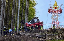 Tai nạn cáp treo ở Italy, ít nhất 9 người thiệt mạng