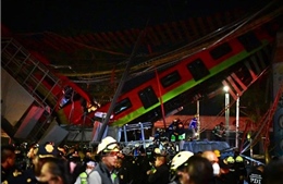 Vụ sập đường sắt trên cao tại Mexico: Số người thiệt mạng tăng lên 23