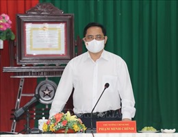 Thủ tướng Phạm Minh Chính: Cần Thơ không được lơ là, mất cảnh giác với dịch COVID-19