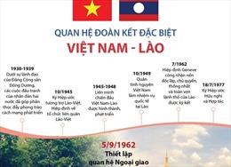 Quan hệ Việt Nam - Lào ngày càng gắn bó hiệu quả