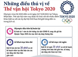 Những điều thú vị về Thế vận hội Tokyo 2020