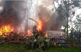 Điện chia buồn về việc máy bay của quân đội Philippines gặp nạn