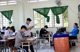 Hòa Bình, Bình Thuận vừa chống dịch vừa đảm bảo kỳ thi tốt nghiệp THPT an toàn