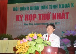 Ông Phan Văn Thắng, tái đắc cử chức Chủ tịch HĐND tỉnh Đồng Tháp