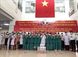 Bình Định tăng cường 34 y, bác sĩ hỗ trợ TP Hồ Chí Minh