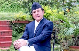 Điện mừng Bộ trưởng Ngoại giao Nepal