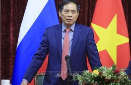 Bộ trưởng Ngoại giao Bùi Thanh Sơn gặp gỡ đại diện cộng đồng người Việt Nam tại Nga