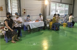 Hải Dương triển khai tiêm vaccine cho công nhân khu công nghiệp
