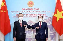 Bộ trưởng Ngoại giao Bùi Thanh Sơn hội đàm với Bộ trưởng Ngoại giao Trung Quốc