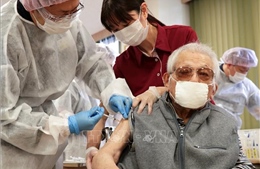 Nhật Bản tiêm mũi vaccine tăng cường cho người trên 65 tuổi vào đầu năm tới