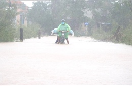 Tối 17-18/10, khu vực từ Nam Nghệ An đến Thừa Thiên - Huế có mưa to đến rất to