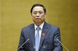 Thủ tướng Phạm Minh Chính trả lời chất vấn của các đại biểu Quốc hội