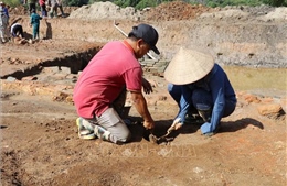 Ninh Bình: Khai quật khảo cổ khu vực phía Nam đền thờ vua Lê Đại Hành