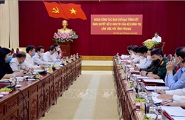 Đoàn công tác của Ban Chỉ đạo Trung ương về tổng kết Nghị quyết số 37-NQ/TW làm việc tại tỉnh Yên Bái