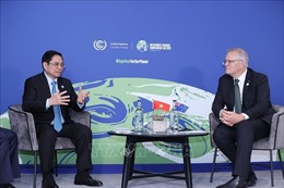 Thủ tướng Phạm Minh Chính gặp Thủ tướng Australia Scott Morrison