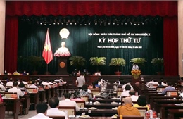 Khai mạc Kỳ họp thứ 4 Hội đồng nhân dân TP Hồ Chí Minh nhiệm kỳ 2021-2026