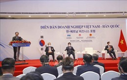 Chủ tịch Quốc hội dự và phát biểu tại Diễn đàn doanh nghiệp Việt Nam - Hàn Quốc