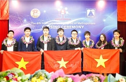Học sinh Việt Nam đạt thành tích cao tại Kỳ thi IOM lần thứ 6