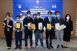 Mười cá nhân, tập thể ở TP Hồ Chí Minh nhận giải thưởng sáng tạo khởi nghiệp 