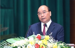 Chủ tịch nước Nguyễn Xuân Phúc dự Hội nghị Quân chính toàn quân năm 2021