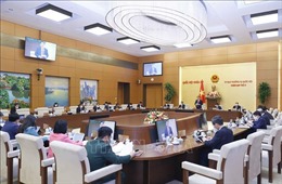 Khai mạc Phiên họp thứ 8 của Ủy ban Thường vụ Quốc hội