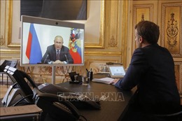 Pháp và Nga đẩy mạnh nỗ lực tìm kiếm giải pháp cho cuộc xung đột tại Ukraine