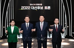Các ứng cử viên tranh cử tổng thống Hàn Quốc chuẩn bị tranh luận trên truyền hình