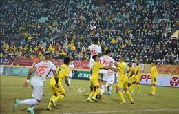 V.League 2022: Chủ nhà Nam Định chia điểm với Hoàng Anh Gia Lai