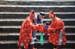 Lễ rước nước trong lễ hội Thủy tổ Quan họ ở Bắc Ninh