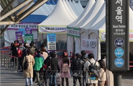 Hàn Quốc: Số ca mắc COVID-19 giảm dưới 100.000 ca/ngày lần đầu tiên trong 7 tuần