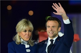 Lãnh đạo nhiều nước chúc mừng Tổng thống Pháp E. Macron tái đắc cử