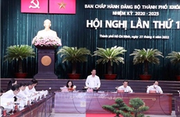 Khai mạc Hội nghị lần thứ 13 Ban Chấp hành Đảng bộ TP Hồ Chí Minh khóa XI (mở rộng)