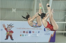 Đội tuyển Nhảy cầu Việt Nam nỗ lực tập luyện cho SEA Games 31