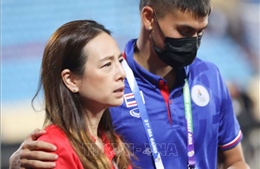 Nữ trưởng đoàn Madam Pang xin lỗi người hâm mộ sau trận thua của U23 Thái Lan