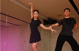 Nữ vận động viên dancesports Singapore háo hức quay trở lại Hà Nội