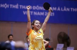 SEA Games 31: Thái Lan giành huy chương Vàng bóng bàn đồng đội nữ