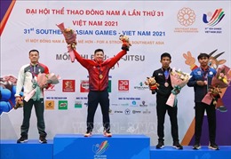 Đội tuyển Jujitsu Việt Nam giành 2 Huy chương Vàng, vỡ òa niềm vui chiến thắng