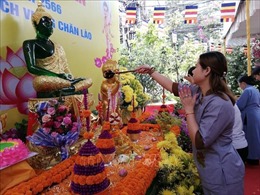 Chùa Phật Tích Viêng Chăn (Lào) tổ chức Đại lễ Phật đản Phật lịch 2566 