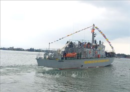 Quảng Bình: Tiếp nhận tàu tuần tra cao tốc thế hệ mới