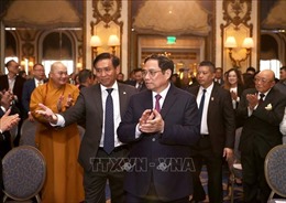 Thủ tướng Phạm Minh Chính gặp Việt kiều và du học sinh tiêu biểu
