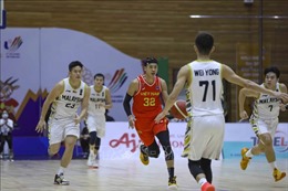 Đội tuyển bóng rổ nam Việt Nam thắng cách biệt Malaysia