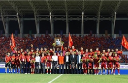 Đội tuyển nữ Việt Nam xứng danh &#39;Nữ hoàng bóng đá Đông Nam Á&#39;