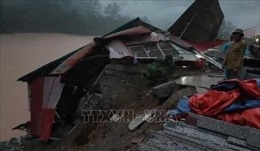 Cao Bằng: Hàng chục ngôi nhà bị hư hại, nhiều tuyến đường sạt lở do mưa lũ