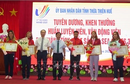 Thừa Thiên - Huế vinh danh các tập thể, cá nhân đạt thành tích cao SEA Games