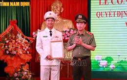 Đại tá Trần Minh Tiến được điều động, bổ nhiệm làm Giám đốc Công an tỉnh Nam Định