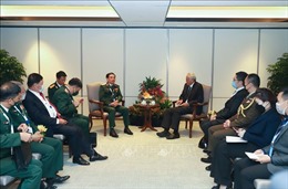 Bộ trưởng Phan Văn Giang gặp song phương Bộ trưởng Quốc phòng Singapore, Mỹ, Canada