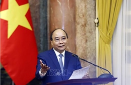 Chủ tịch nước Nguyễn Xuân Phúc tiếp Tổng hội Xây dựng Việt Nam