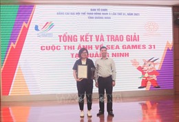 Quảng Ninh trao giải cuộc thi ảnh về SEA Games 31