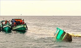 Tìm thấy thi thể ngư dân mất tích do tàu cá bị đắm gần khu vực đảo Hòn Chuối